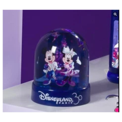 Boule à Neige Mickey Et Minnie 30ème Anniversaire Disneyland Paris