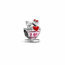 Charm Pandora Mickey Et Minnie Tasse Exclusif Disney Parks