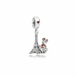 Charm Pandora Minnie Tour Eiffel Disneyland Paris