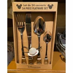 Couverts Mickey Acier Inoxidable