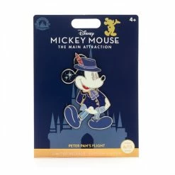 Disney Store Pin's Mickey The Main Attraction Peter Pan