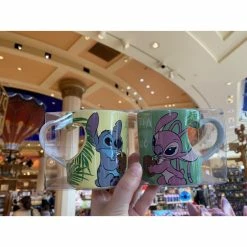 Lot 2 Mugs Stitch Et Angel Love