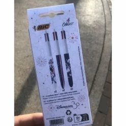 Devant -disney Soldes Magasin lot 3 bic 4 couleurs 30eme anniversaire 1 1
