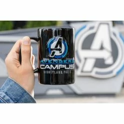 Mug Logo Avengers Campus Noir Disneyland Paris