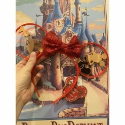 Oreilles De Noël Château Et Mickey