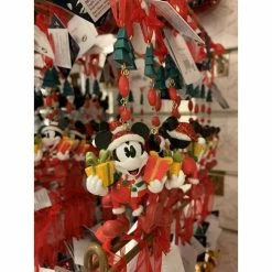Ornement De Noël Mickey Cadeau Disneyland Paris