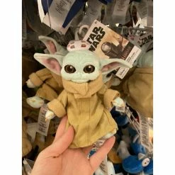 Peluche Aimantée Grogu Bébé Yoda
