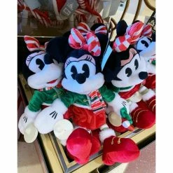 Peluche Minnie De Noël (vintage) Disneyland Paris