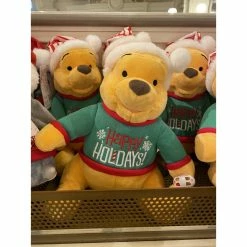 Peluche Winnie Noël Disneyland Paris