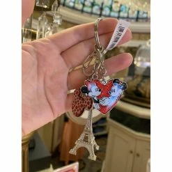 Porte Clé Mickey Et Minnie Tour Eiffel