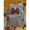 Sac à Dos Minnie Argent Pailleté Disneyland Paris