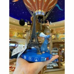 Statuette Rémy Ratatouille Tour Eiffel Paris Disneyland Paris